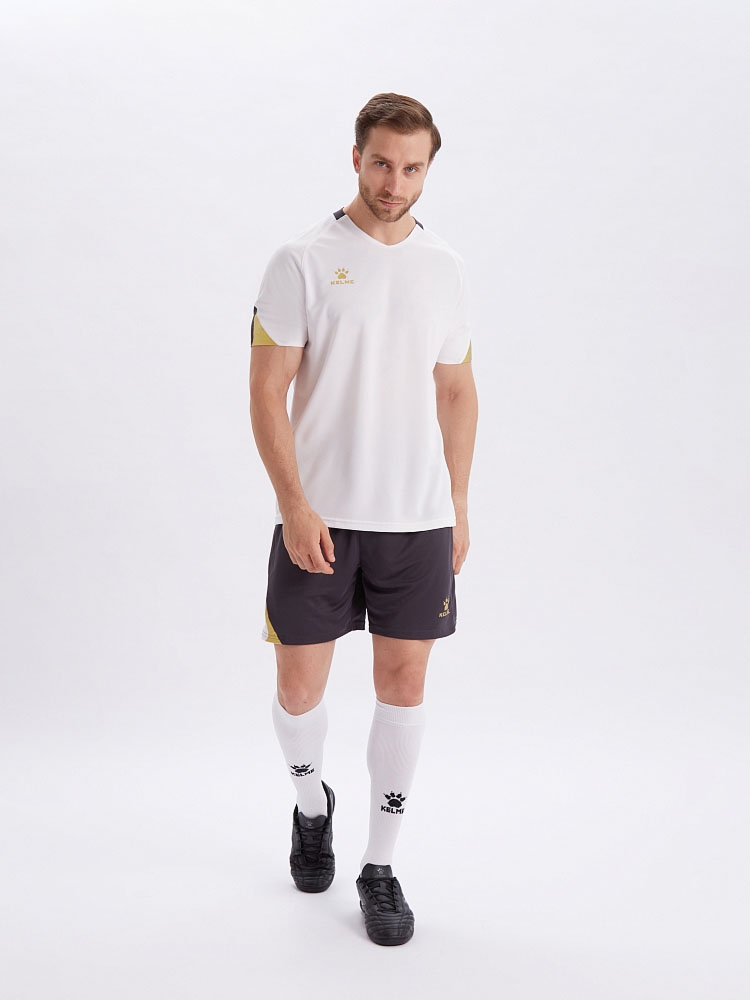 Футбольная форма Kelme Short-Sleeved Football Suit 8151ZB1004-100 White\Black
