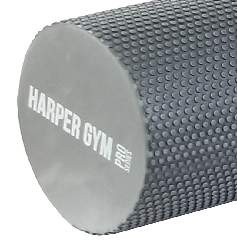 Валик для МФР d15 см х 90 см Harper Gym Pro Series ECE066 серый