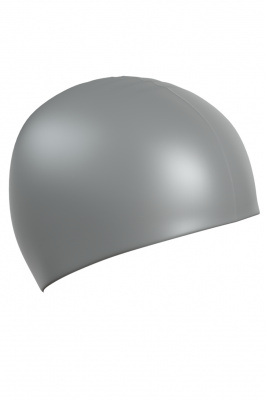 Силиконовая шапочка Mad Wave Standard Silicone cap 9973 0 12 серебро
