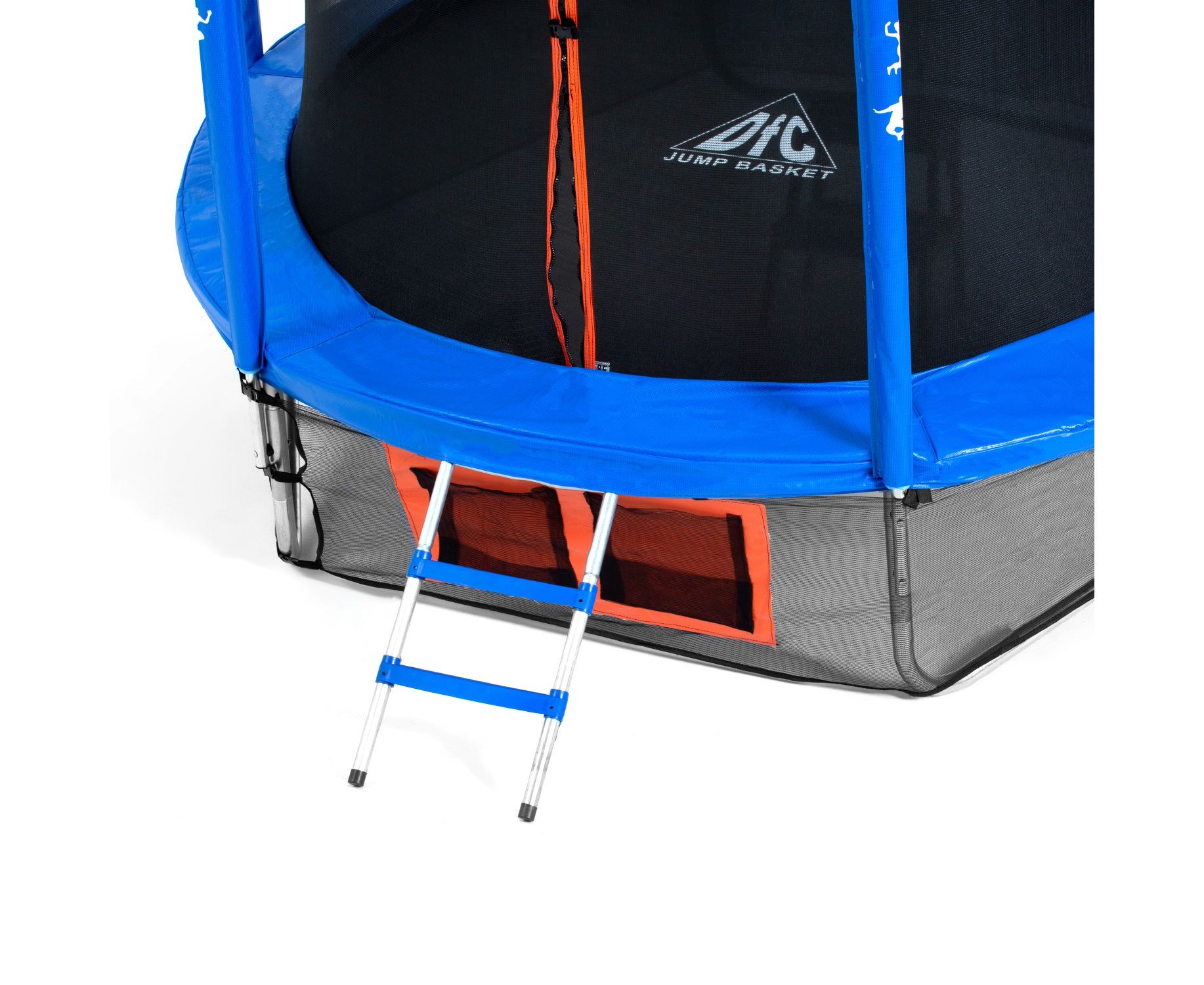 Батут DFC Jump Basket 6ft внутр.сетка, лестница (183cм) 6FT-JBSK-B