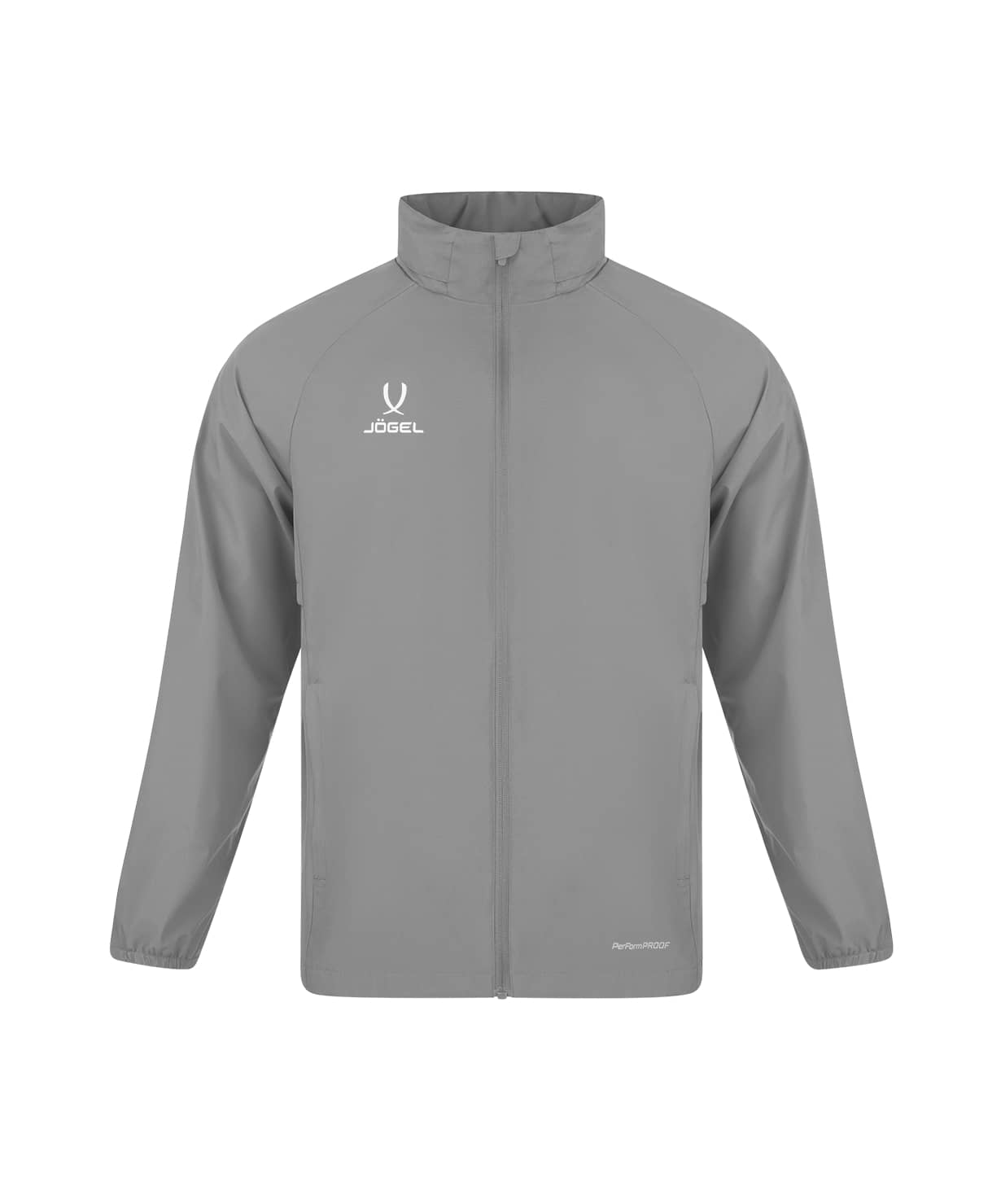 Куртка ветрозащитная Jogel PREMIER PerFormPROOF FZ Rain Jacket, серый