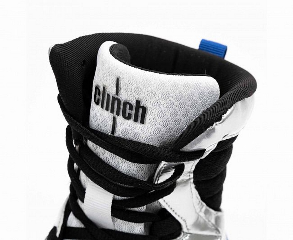 Боксерки Clinch Olimp LE 2.0 C416 черно-серебристо-сине-красный