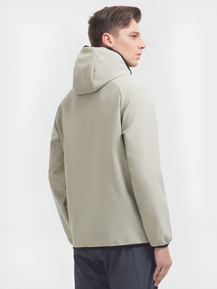 Куртка Kelme Fleece Woven Jacket (Hooded) 9347WT1007-E02 Beige