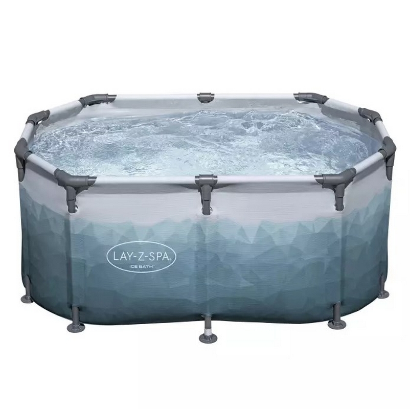 Ледяная купель150х90см, 431л, фильтр-насос 1249л/ч, тент Bestway Glacial dip Ice bath tub 6002N