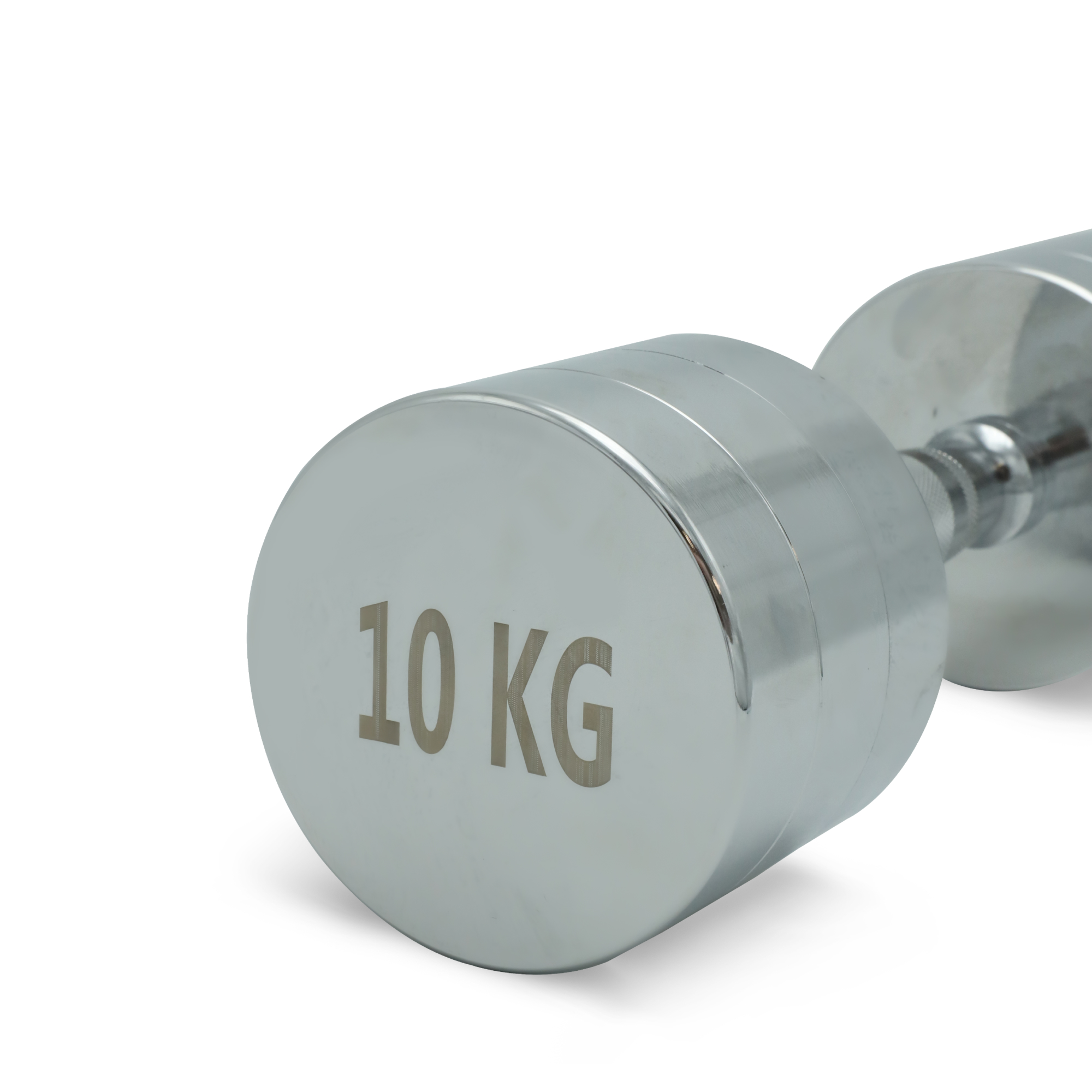 Гантель круглая хромированная 10 кг UnixFit PRO DBRND10PCEx2 2 шт
