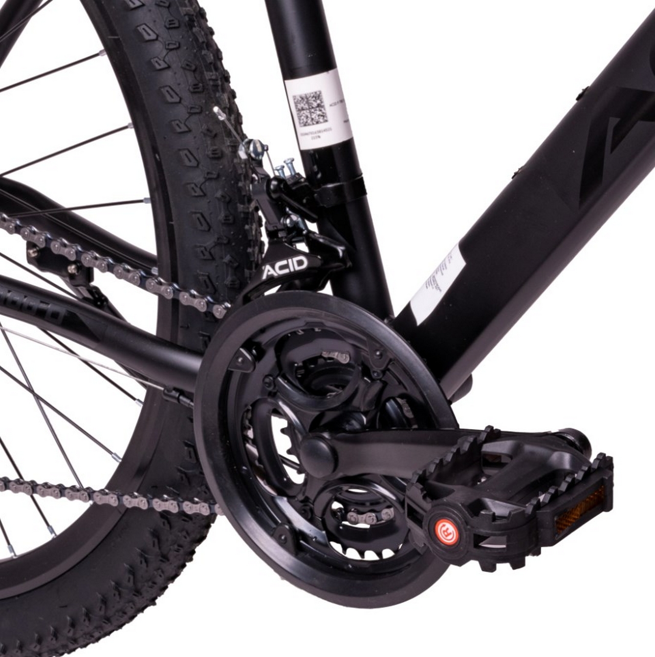 Велосипед 27,5" Acid F 700 D Black 053986 Flat\Black
