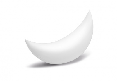 Светодиодная лампа Полумесяц с Led подсветкой 135х43х89 см Intex 68693 с аккум. и зарядкой от USB