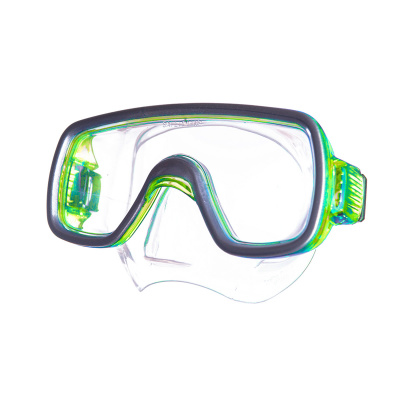 Маска для плавания детская Salvas Geo Jr Mask CA105S1GYSTH желтый