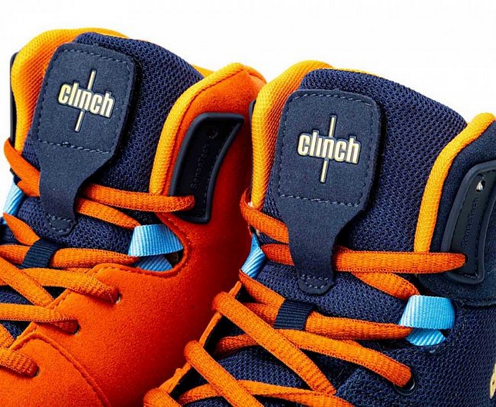 Борцовки Clinch Control C423 сине-оранжевый