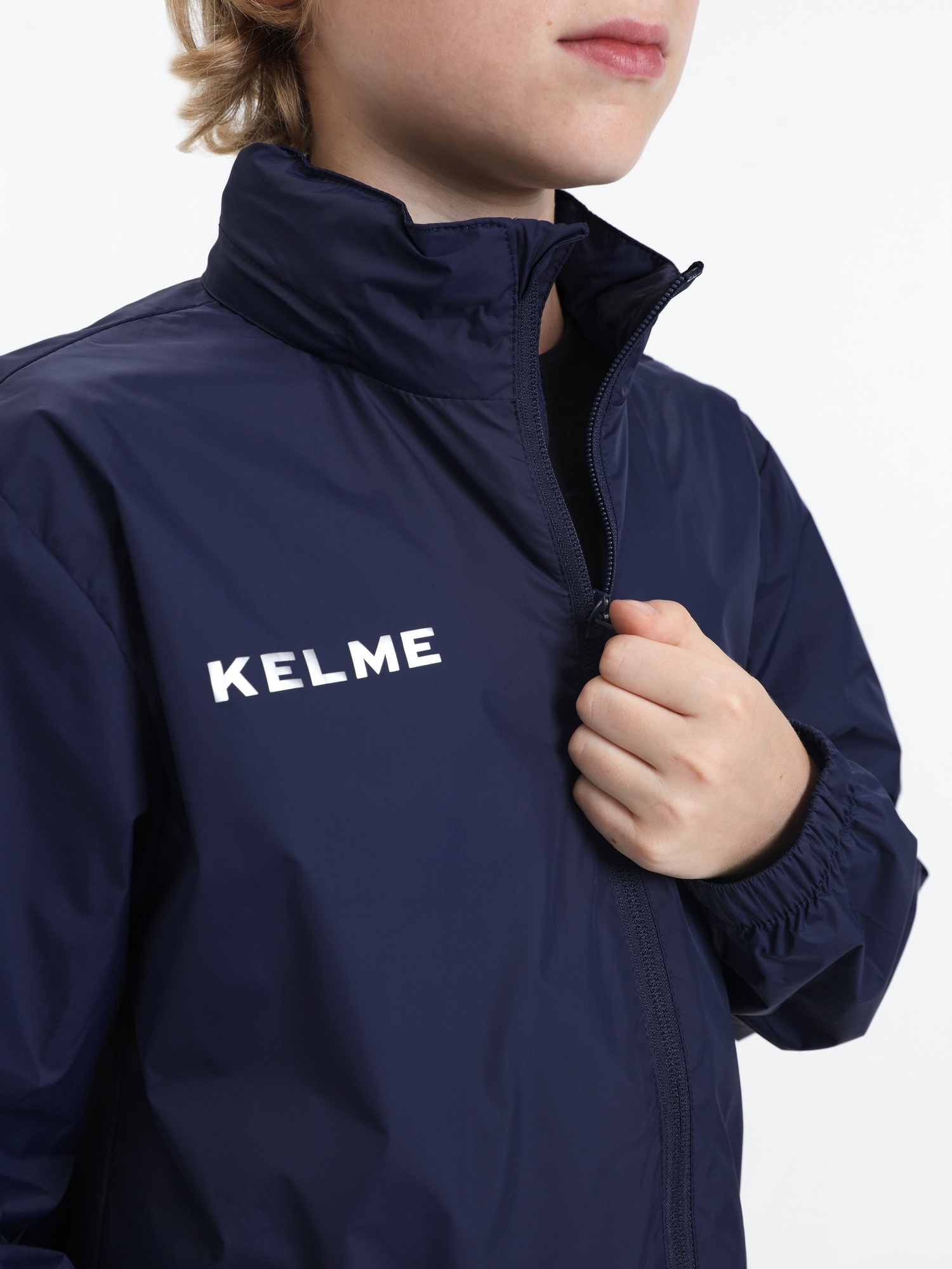 Детская ветровка Kelme Children's Raincoat 3803241-416 Dark Blue