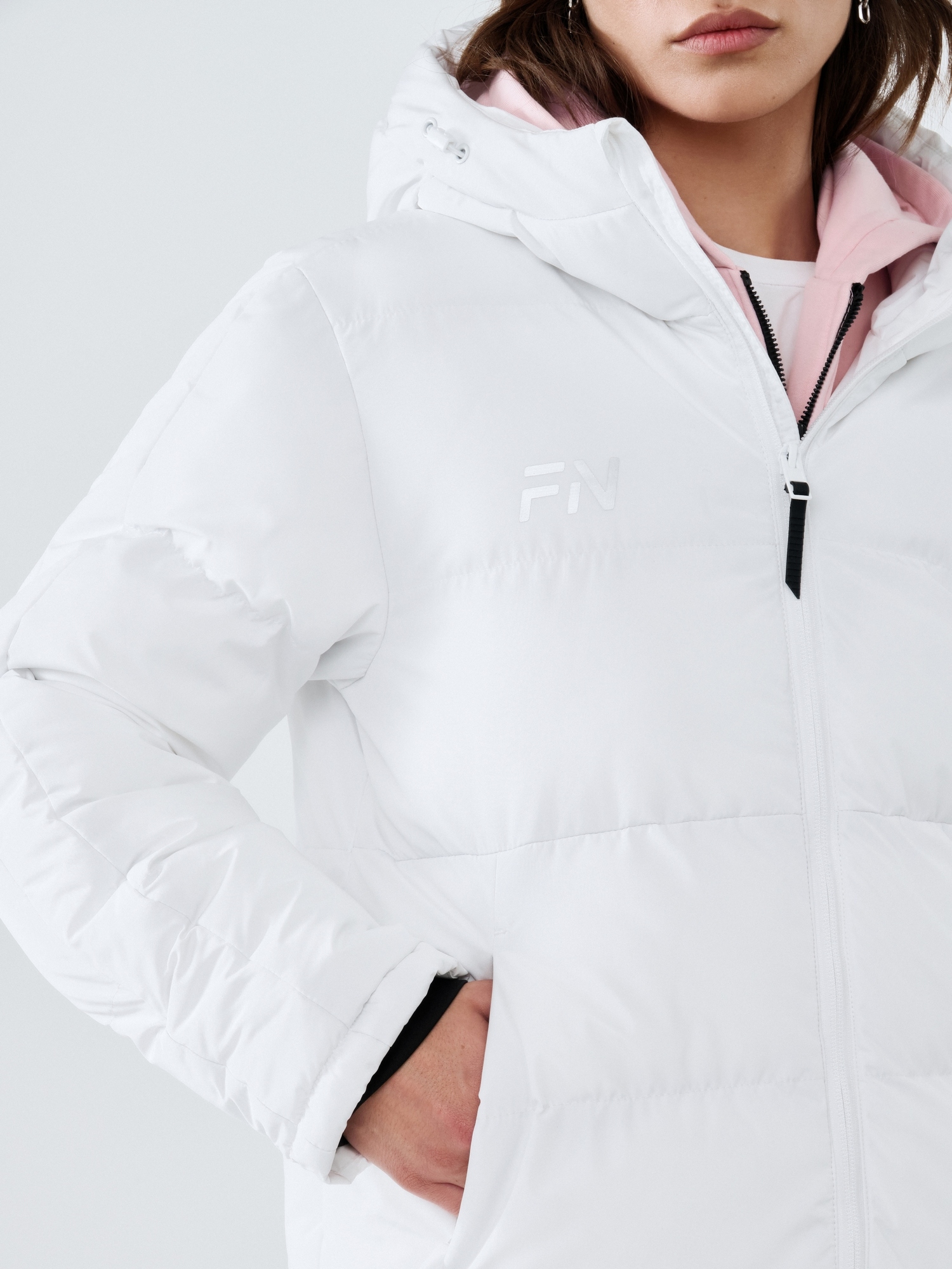 Пуховик FN Snowfall Long (Women) WFN4201001-100 White