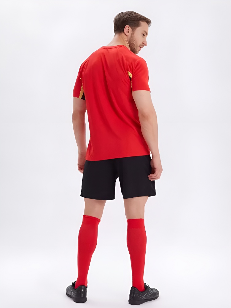 Футбольная форма Kelme Short-Sleeved Football Suit 8251ZB1002-600 Red\Black