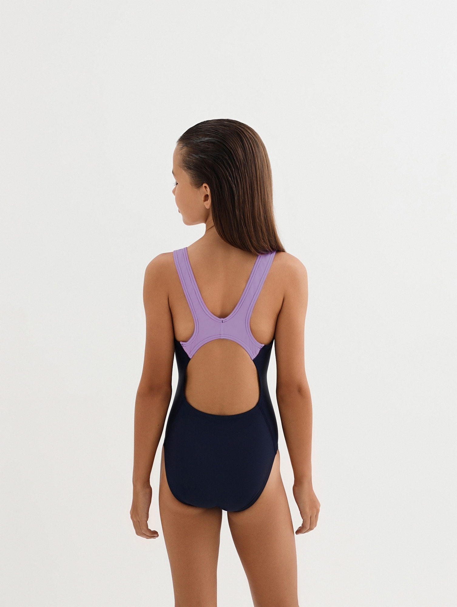 Детский купальник FN Oasis Kid KFN4311002-421 Dark Blue\Lilac