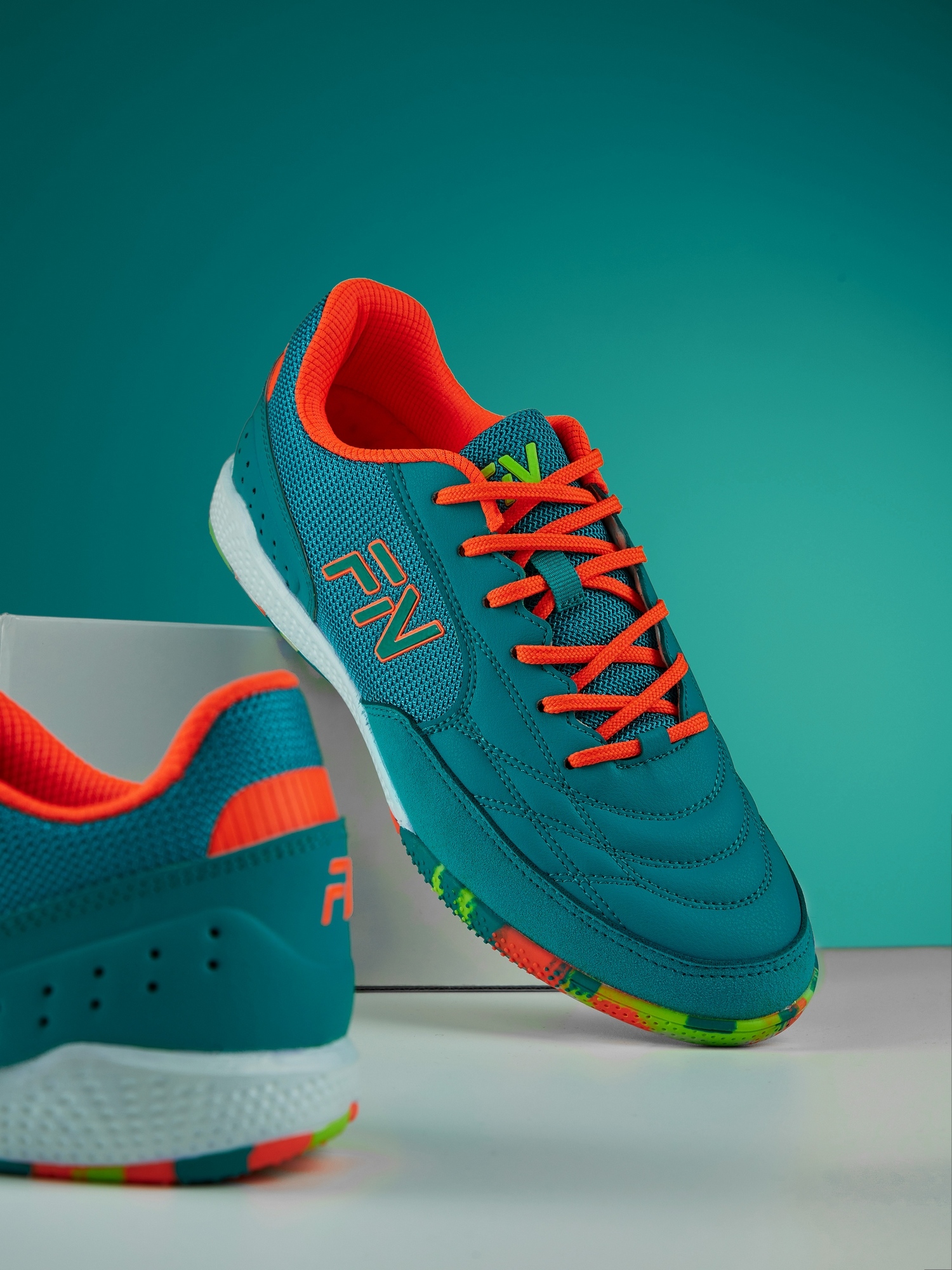 Футзалки FN Silence FN5061005-406 Teal