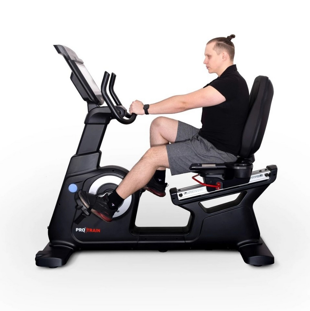 Велотренажер, горизонтальный Protrain K9003RW-LED