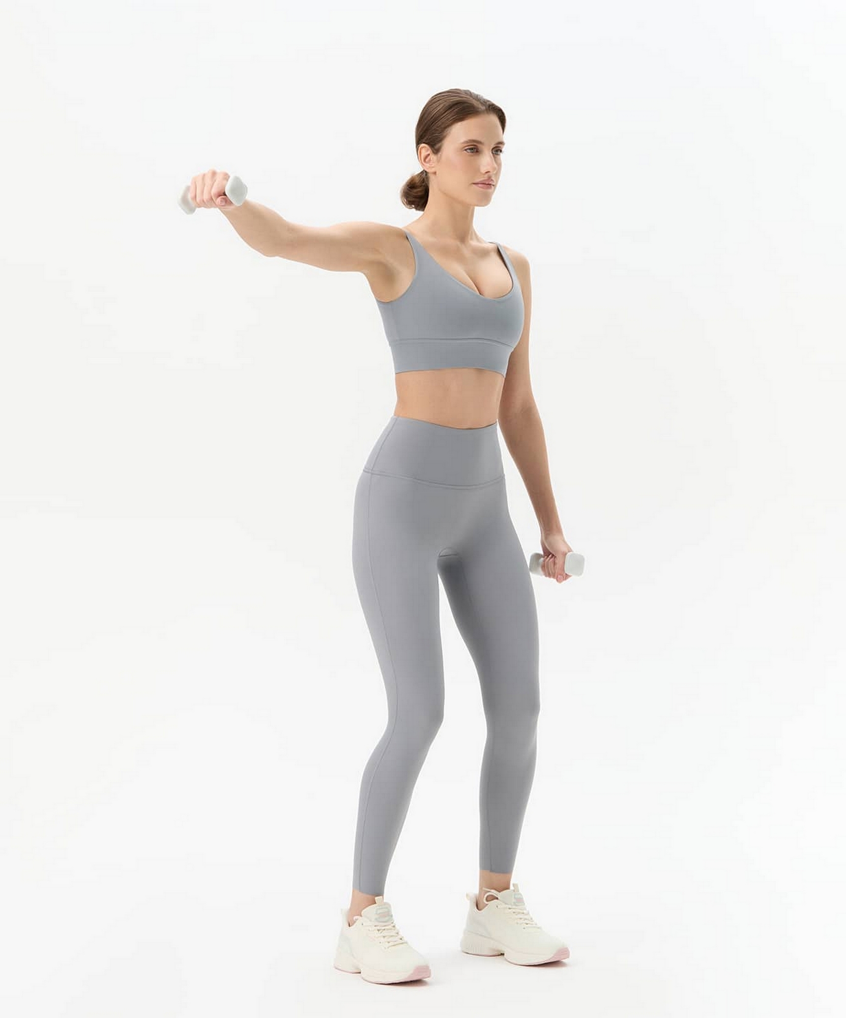 Гантель виниловая 0,5 кг Star Fit DB-106 светло-серый