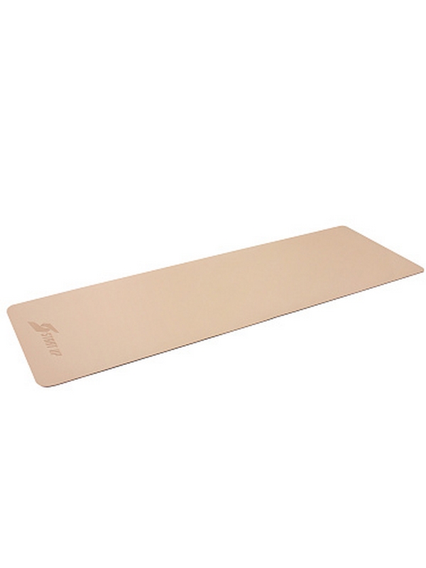 Коврик для фитнеса и йоги, TPE, 183х61х0,6см Start Up ZH-01 Beige\Gray