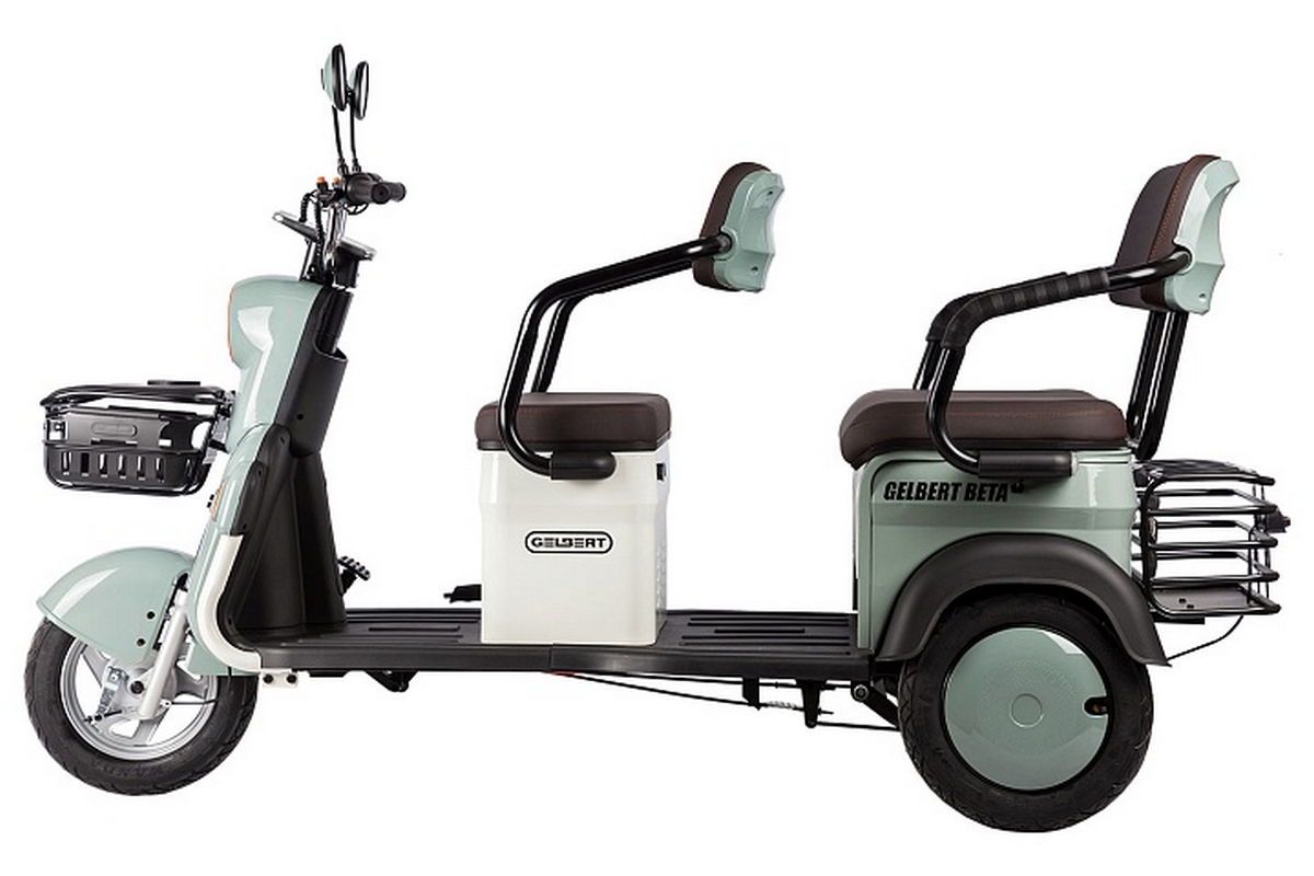 Электротрицикл 48V/60V 800Вт RuTrike Gelbert Beta 0000256