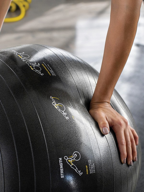 Гимнастический мяч d65см SKLZ Trainer Ball Sport Performance APD-TB-SPT-04