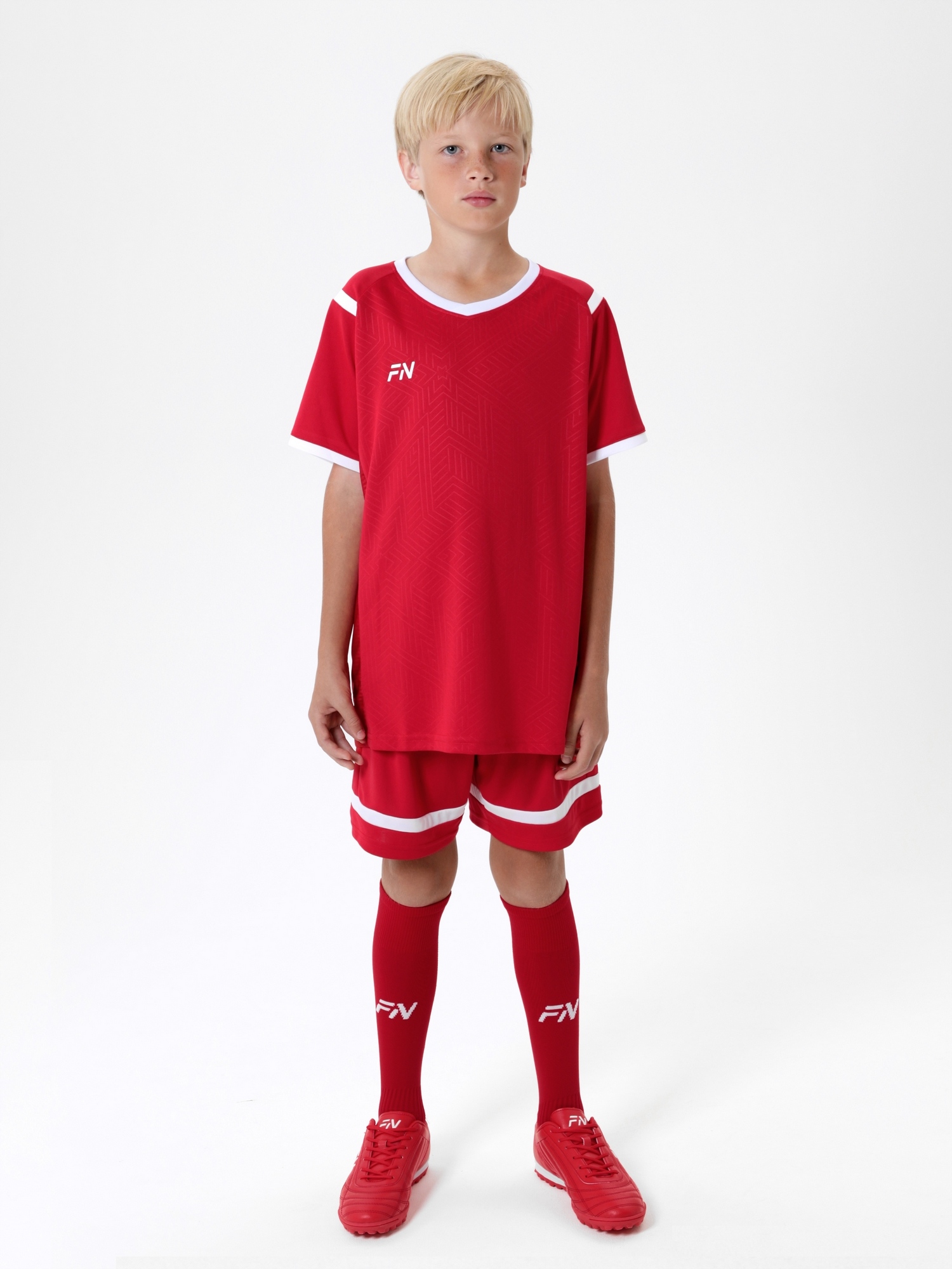 Детская футбольная форма FN Spirit Kid KFN4261018-610 Red\White