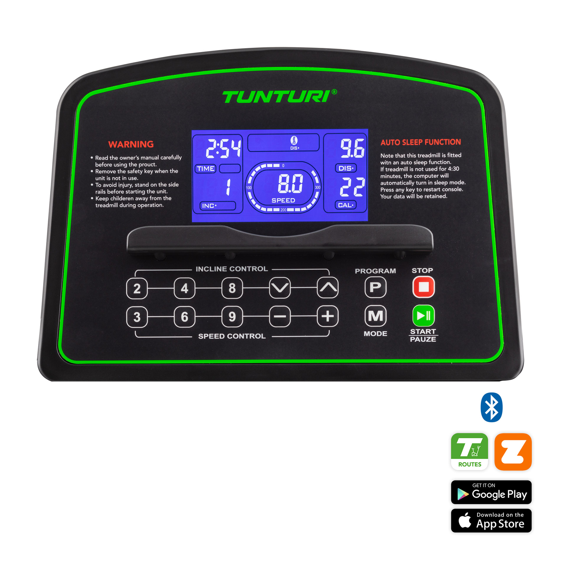 Беговая дорожка Tunturi Cardio Fit T40 23TCFT4000