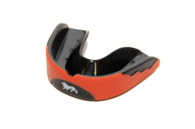 Капа 1-челюстная Lonsdale Lion Guard 160069 BK/RD черный\красный