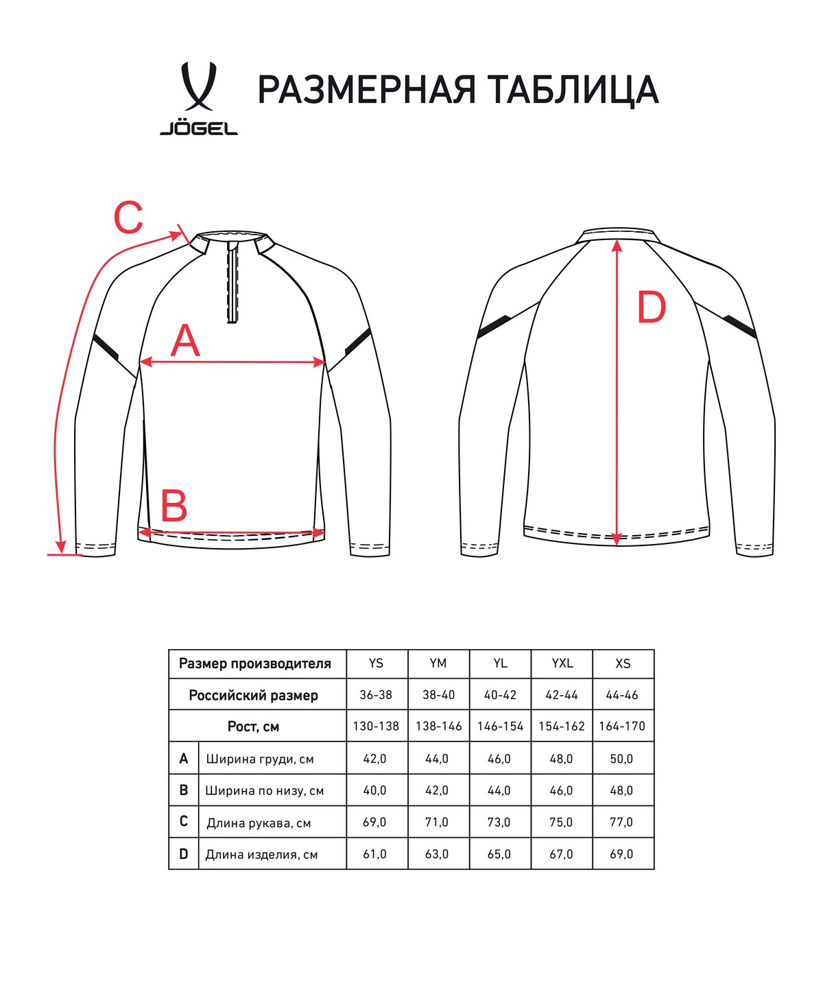 Джемпер тренировочный Jogel CAMP 2 Training Top, темно-синий, детский