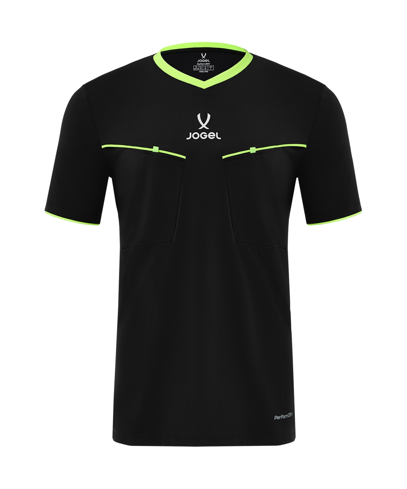 Футболка судейская Jogel DIVISION PerFormDRY Referee SS Tee 2.0, черный