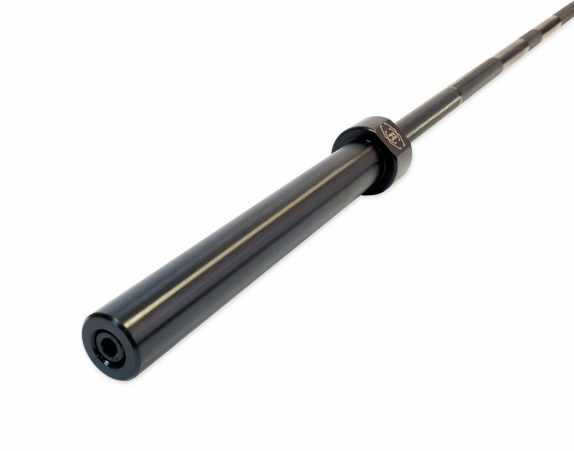 Гриф олимпийский прямой REBEL 86" до 226 кг R-OB86-500BK черный