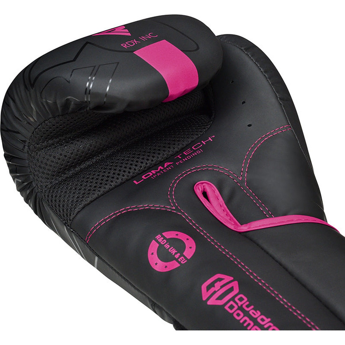 Перчатки тренировочные RDX F6 BGR-F6MP-6OZ розовый
