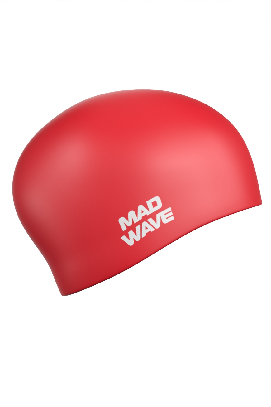 Шапочки для плавания Mad Wave LONG HAIR Silicone M0511 01 0 05W
