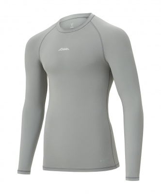 Футболка компрессионная с длинным рукавом Jogel PerFormDRY Baselayer LS Tee, серый