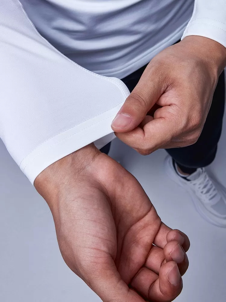 Термобелье (верх) утепленное Kelme Long Sleeve T-Shirt Men's 8161TL1004-100 White