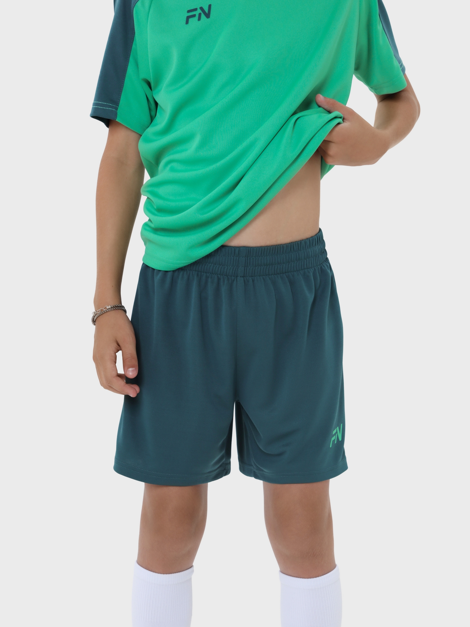 Детская футбольная форма FN Phantom Kid KFN4261022-329 Mint\Dark Green