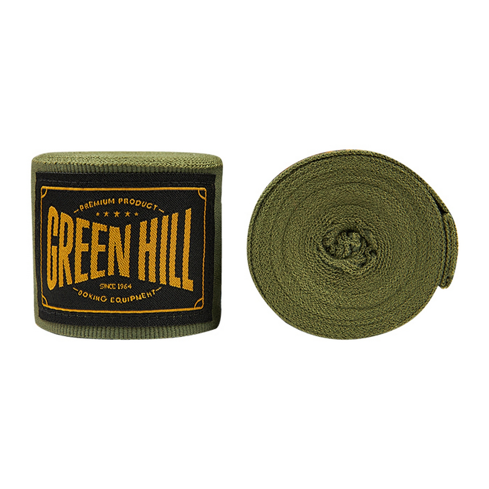 Боксерские бинты Green Hill Flexfit THBHW-10 зеленый