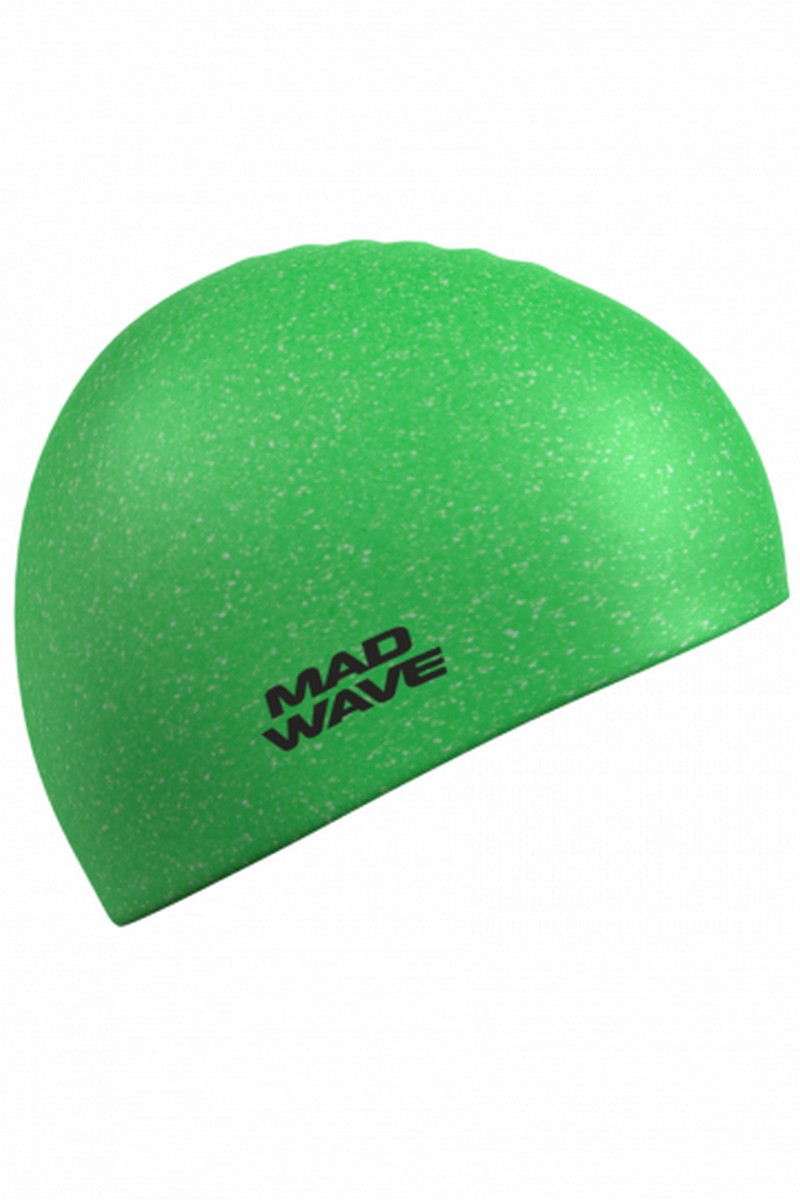 Шапочки для плавания Mad Wave Recycled M0536 01 0 02W зеленый