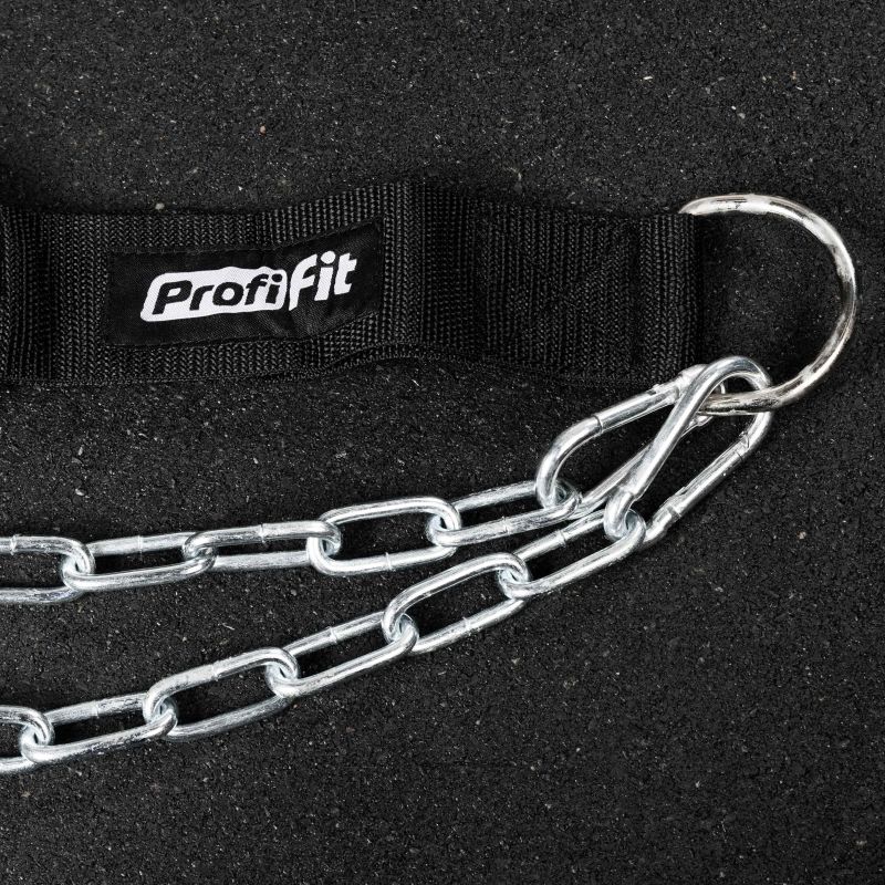 Ремень для подвешивания отягощений к поясу нейлоновый, с логотипом Profi-Fit PROFI-FIT-RT-007 | Premium Fitness