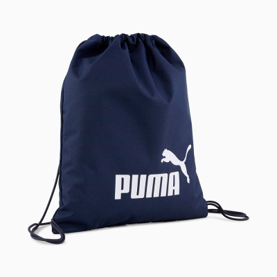 Мешок для обуви, полиэстер Puma Phase Gym Sack 09116302 темно-синий
