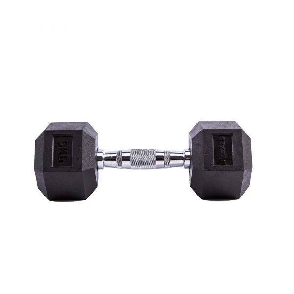 Гексагональные гантели 20кг Live Pro Hex Dumbbell LP8005-20, пара