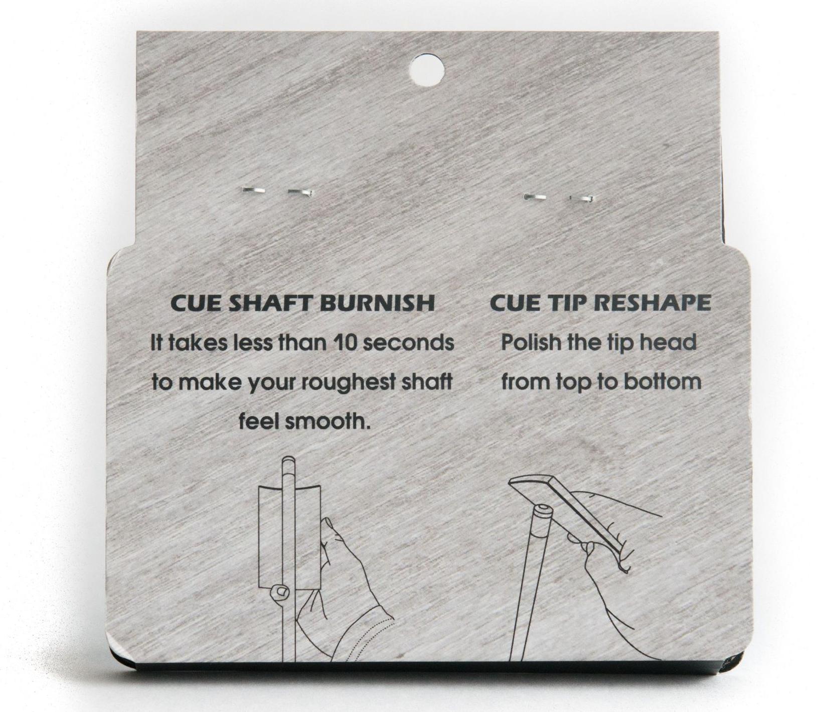 Губка для чистки и полировки кия Weekend Cue Burnish & Tip Reshape 45.830.00.0
