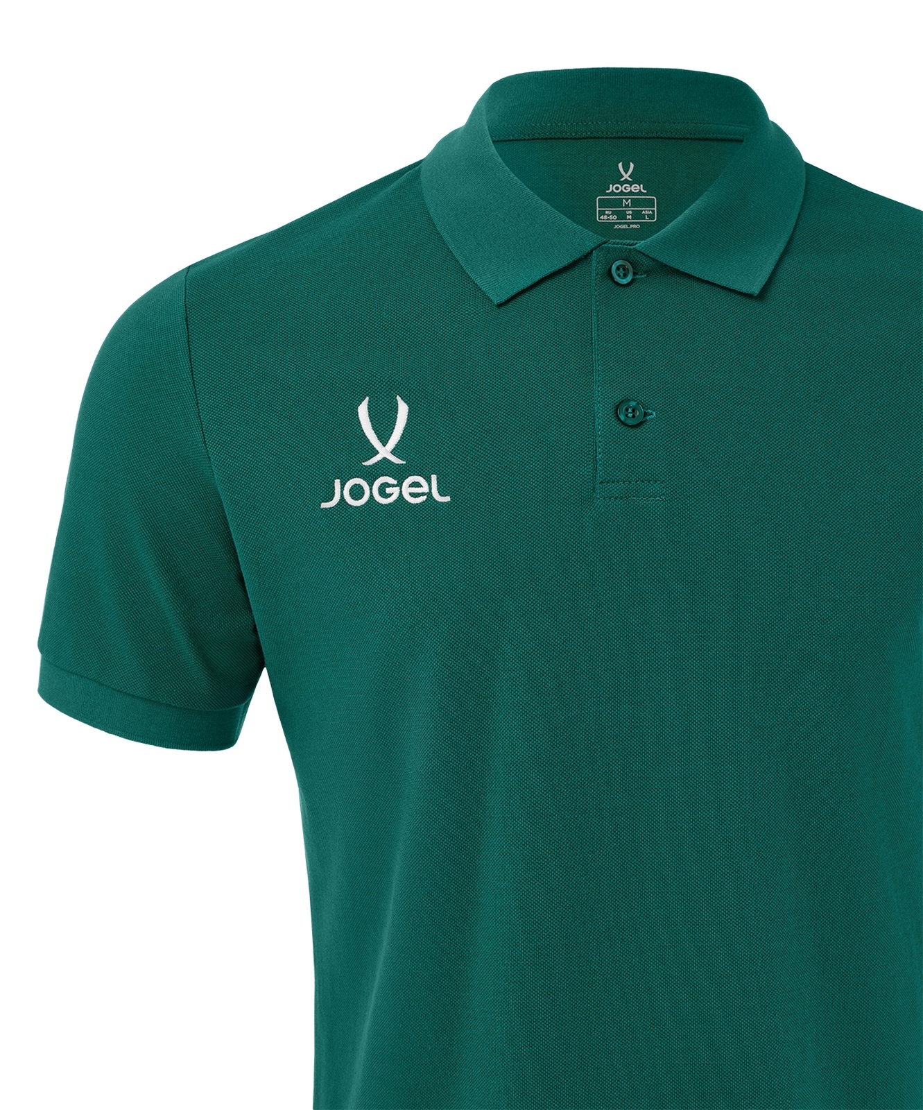 Поло Jogel ESSENTIAL Cotton Polo, темно-зеленый