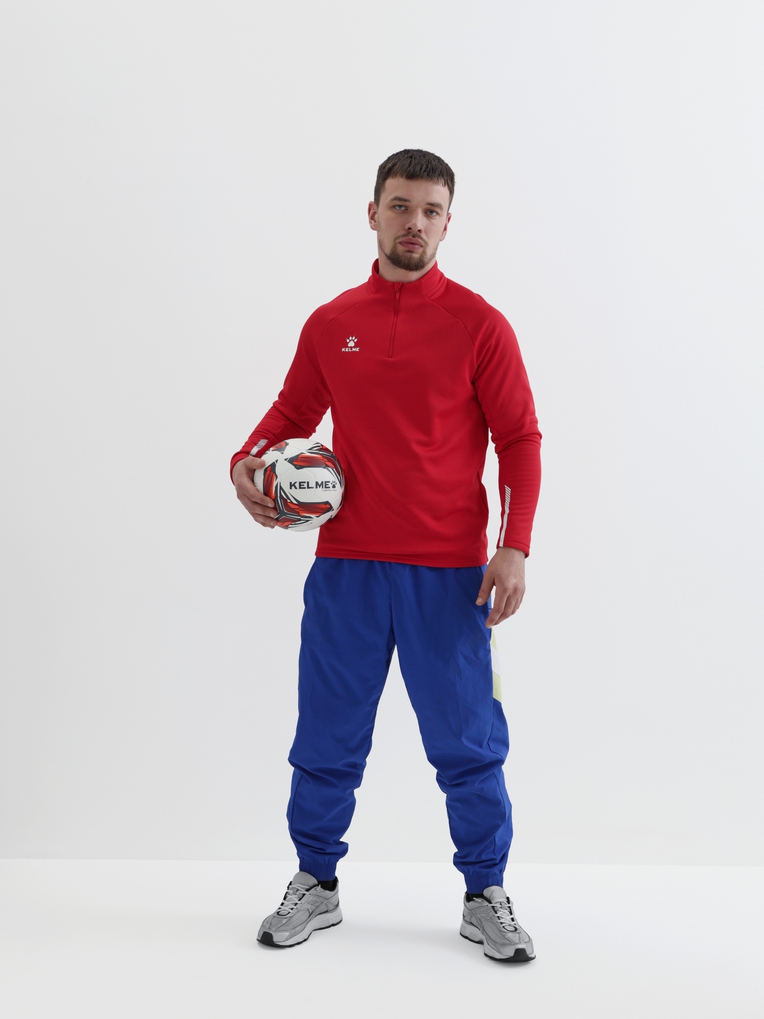 Олимпийка Kelme Pullover (fleece) 7461TT1052-600 Red