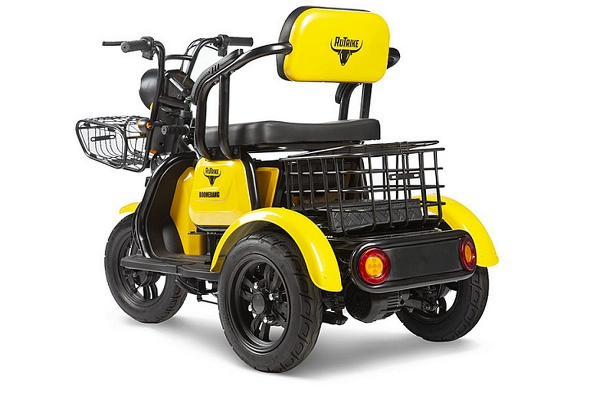 Пассажирский трицикл RuTrike Бумеранг 022656-2340 черный