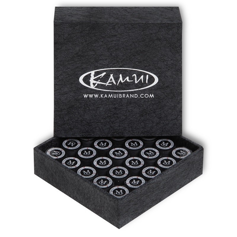 Наклейка для кия Kamui Clear Black d14мм Soft 1шт 06670