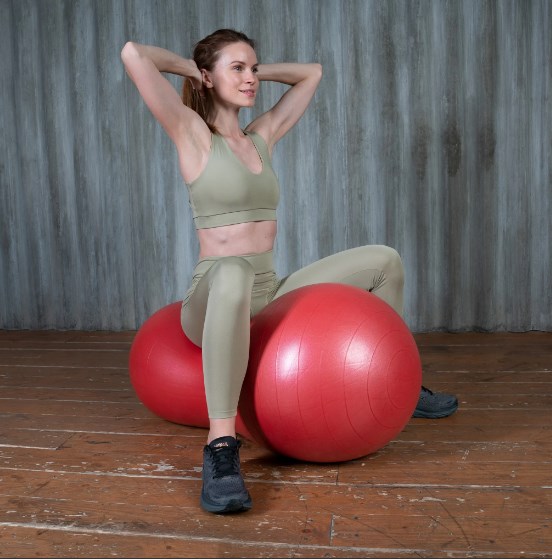 Мяч овальный PRCTZ PEANUT EXERCISE BALL, 50х100 см PF0015