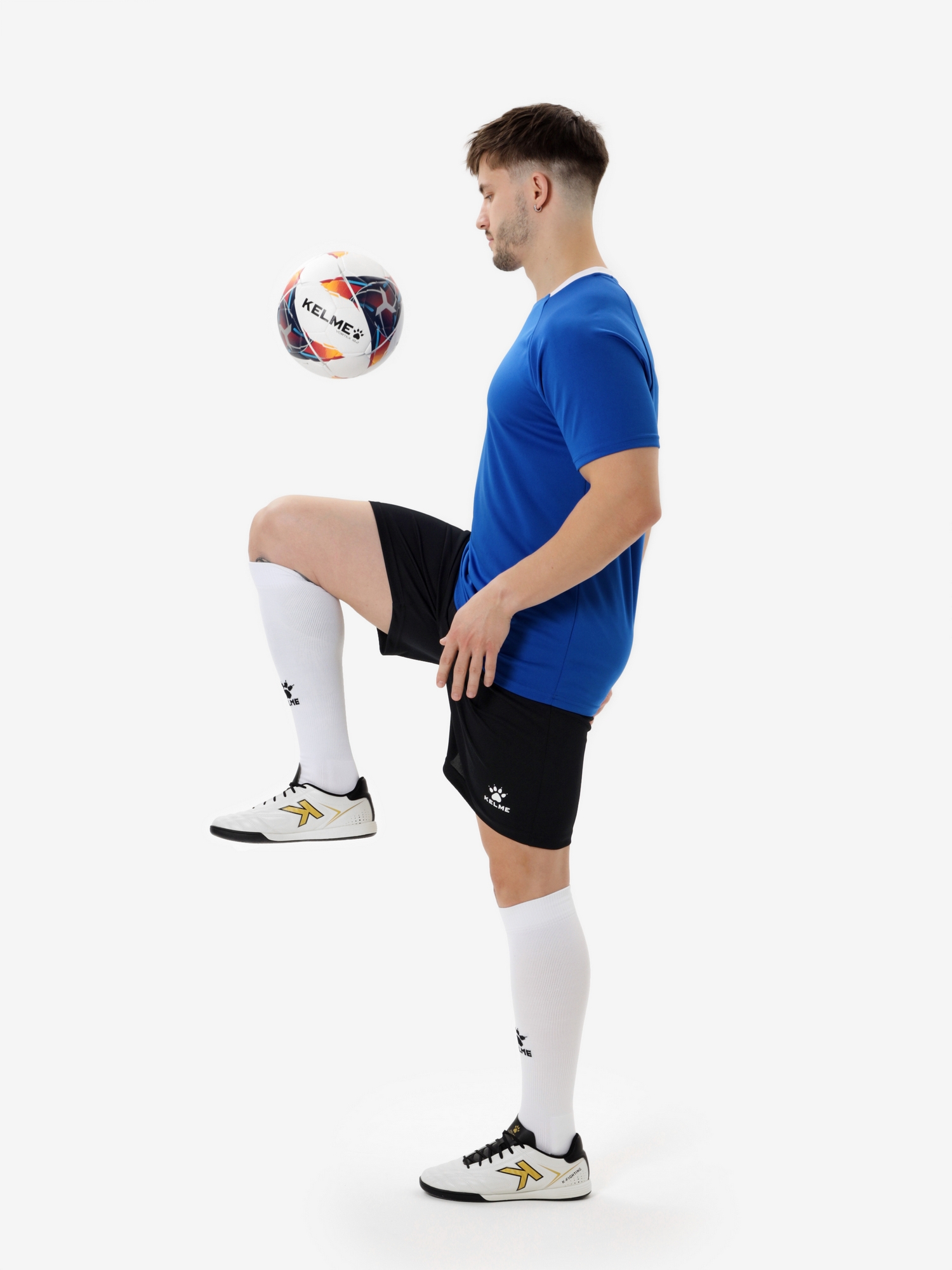 Футбольная форма Kelme Football Uniform Set 8451ZB1245-481 Blue\Black