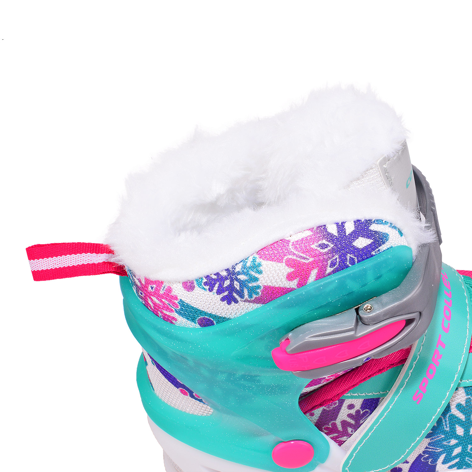 Раздвижные коньки (с мехом) Sport Collection CK-SK1105 mint