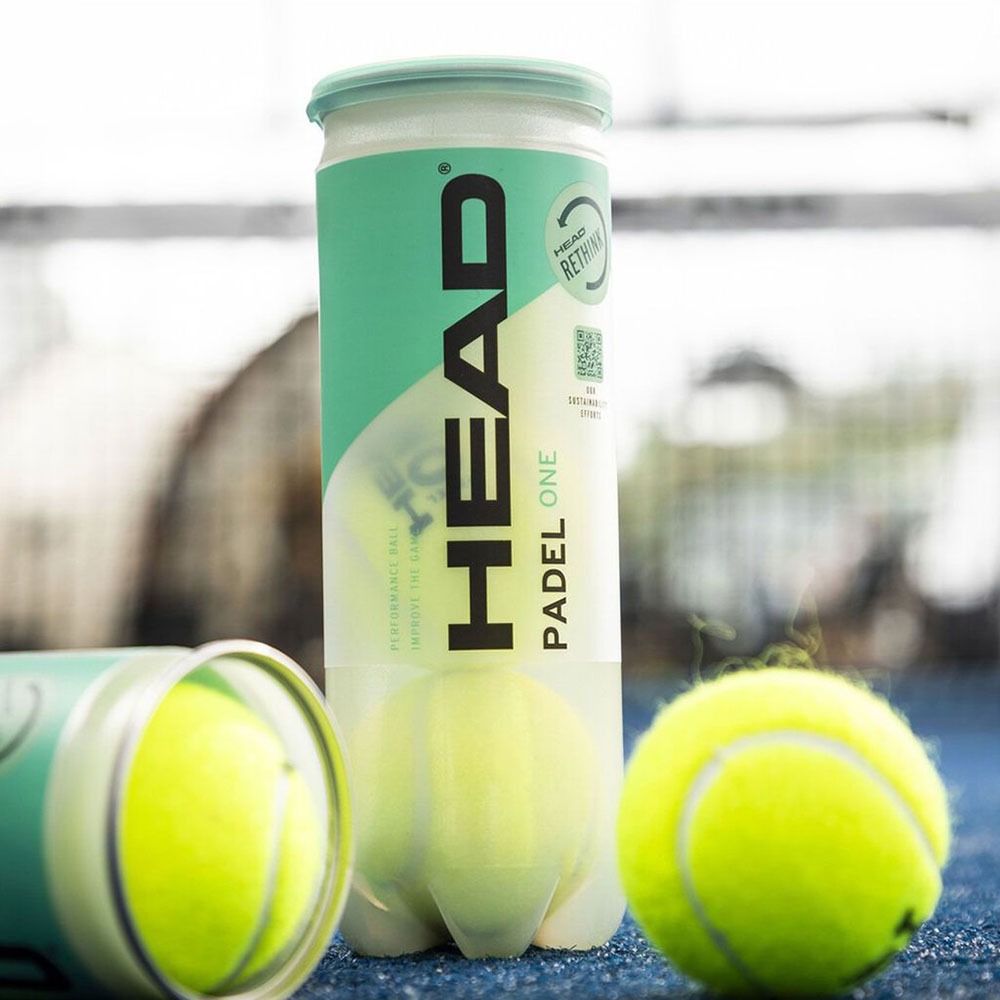 Мяч для падела, войлок,нат.резина, уп.3 шт Head Padel One S 575383 желтый