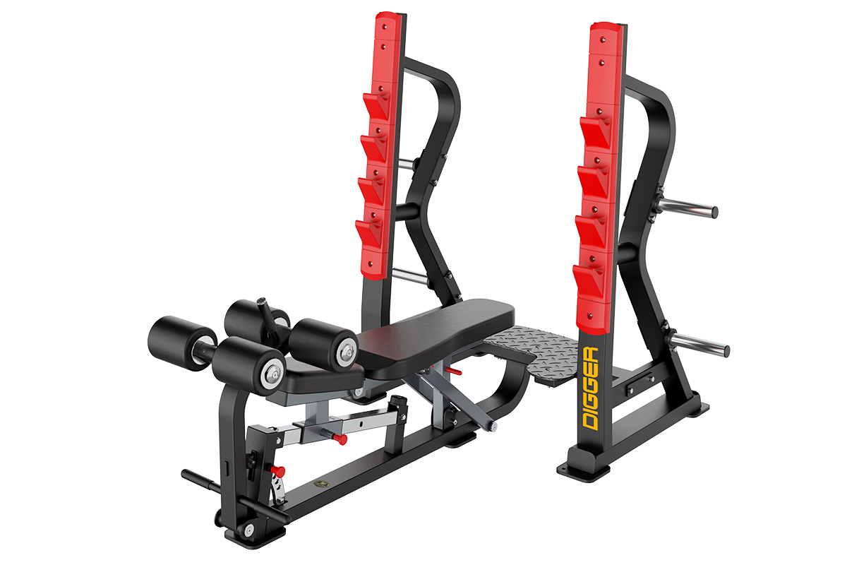 Скамья для жима с регулируемым углом наклона Hasttings Digger HD036-5 | Premium Fitness