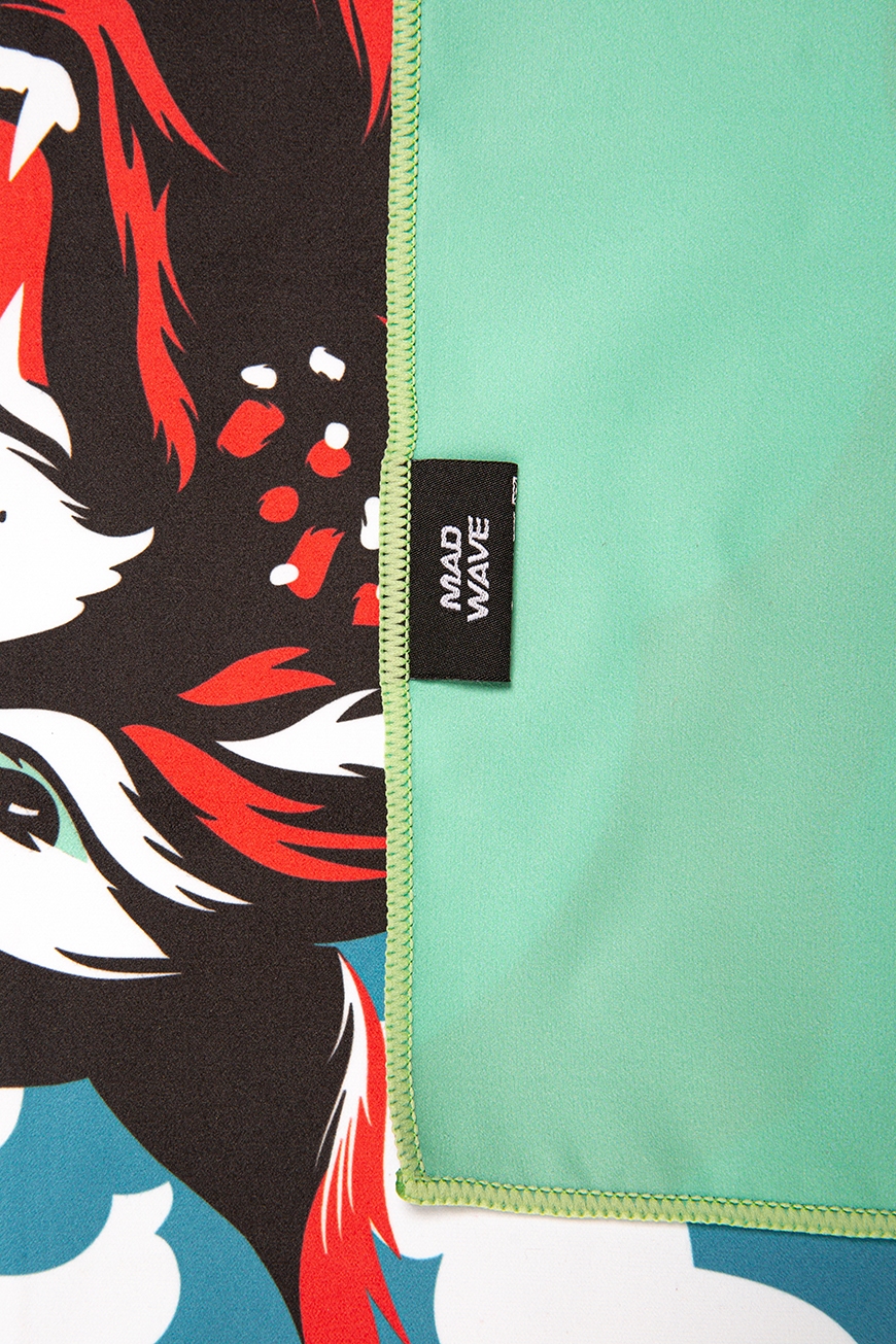 Полотенца Mad Wave Microfiber towel Lynx M0764 17 0 00W разноцветный
